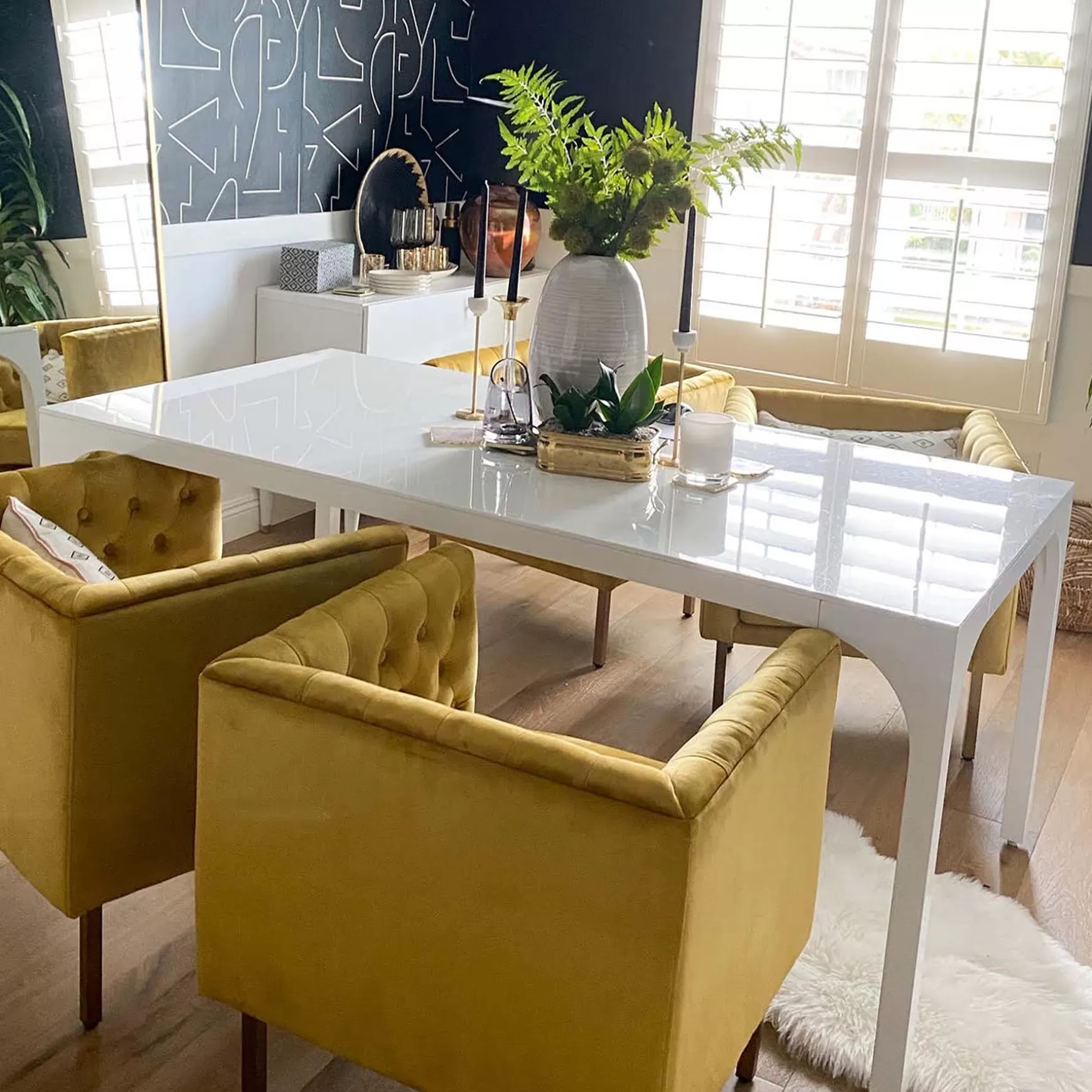 * Bendell Yellow Velvet Tufted Accent Club Chair With Gold Legs Opening Sales Store