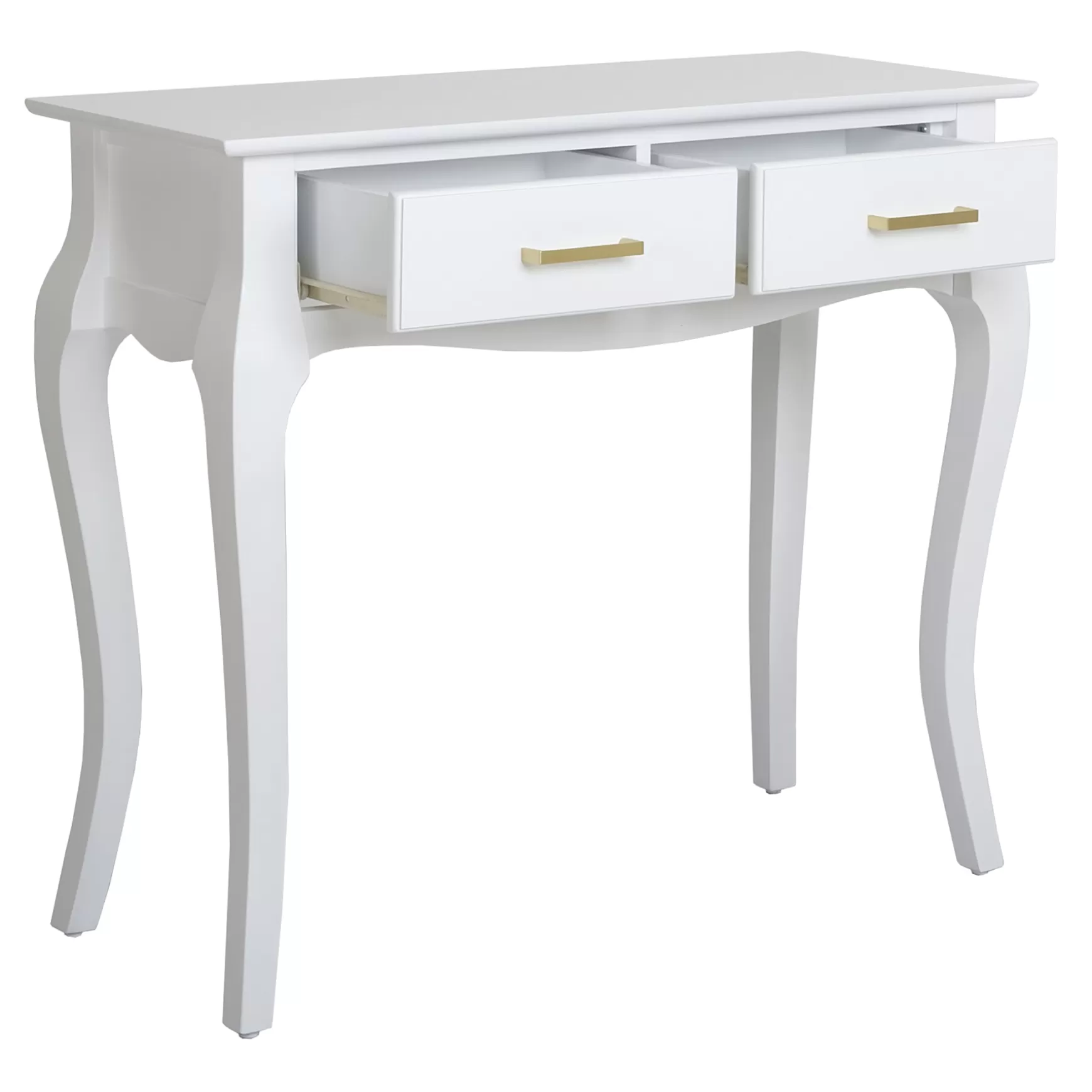 * Grace Mitchell Scarlett 2-Drawer Console Table, White Clearance Discount